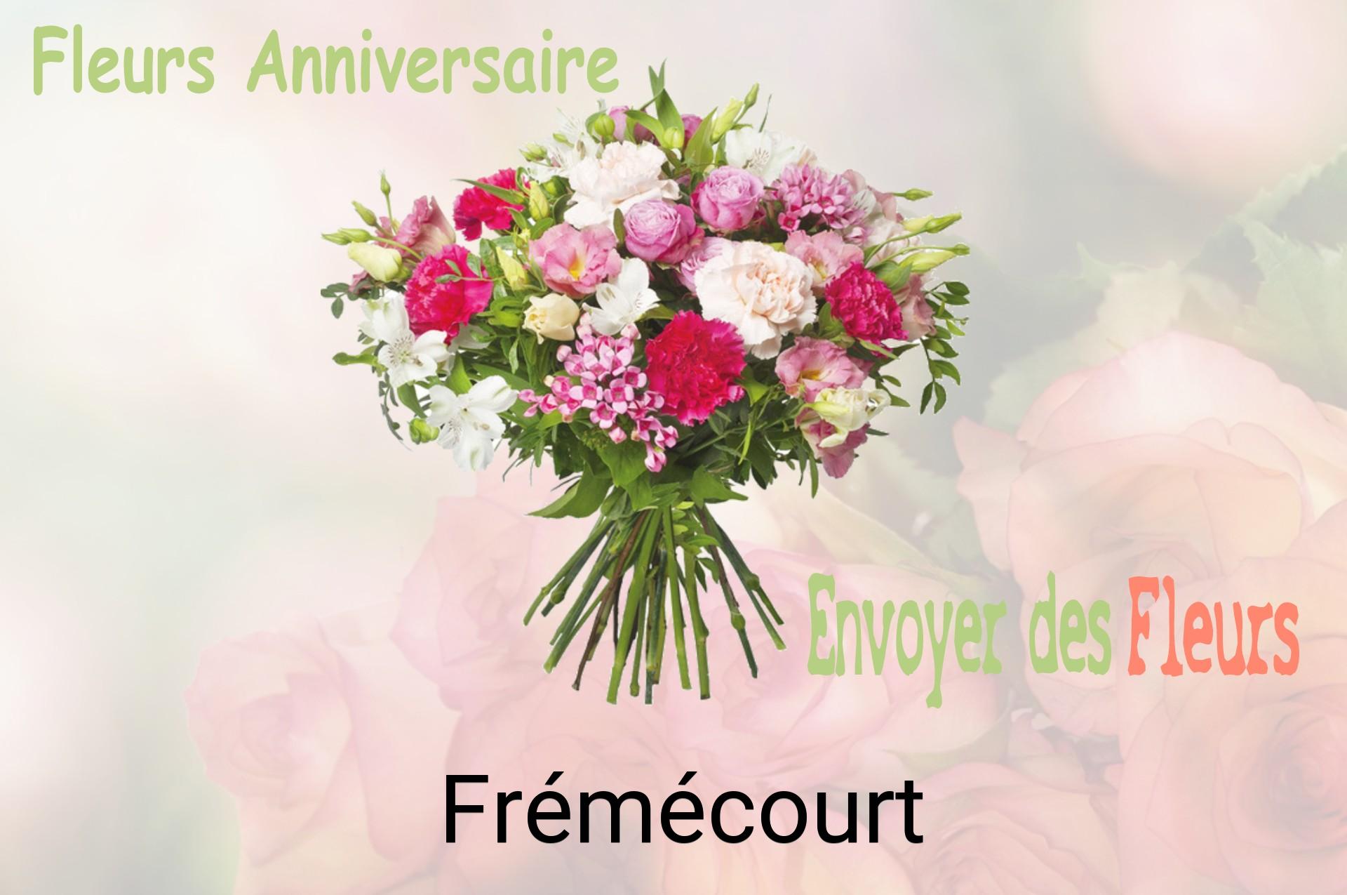 Bouquet de fleurs d’anniversaire livré à Frémécourt
