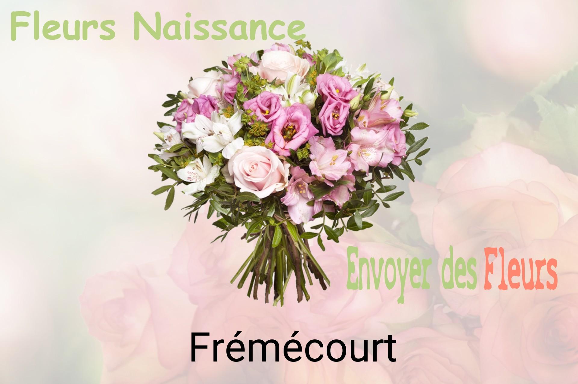 Bouquet de fleurs de naissance livré à Frémécourt